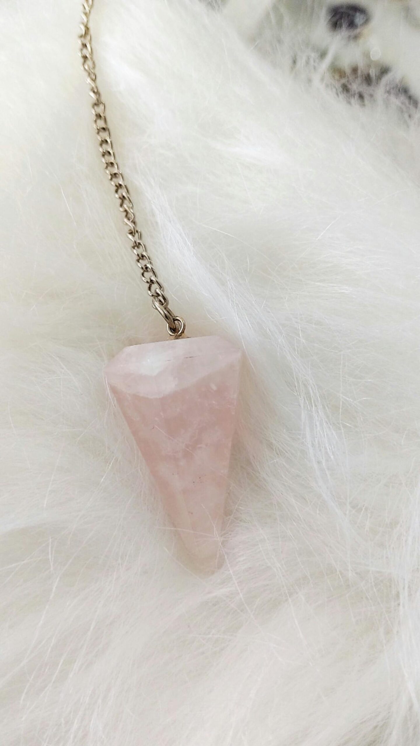 Cuenco de cristal y elementos de meditación en luz cálida